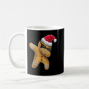 Dabbing Gingerbread Man Christmas Baking Coffee Mug