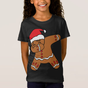 Dabbing Gingerbread Man Gingerdab Christmas Dab Da T-Shirt