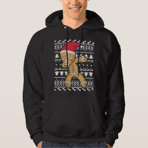 Dabbing Gingerbread Man Ugly Christmas Sweater