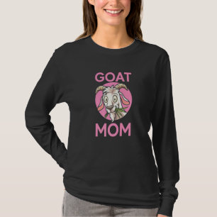 Dabbing Goat Mum Farmer Wife Farm Animal Goat Owne T-Shirt