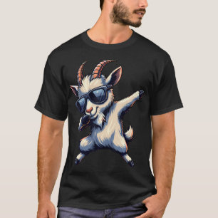 Dabbing Goat Sunglasses T-Shirt