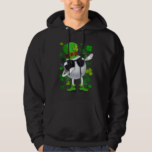 Dabbing Golf Ball Leprechaun Saint Patrick's Day M Hoodie