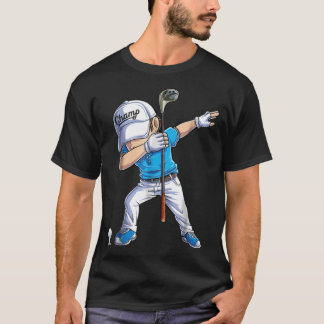 Dabbing Golf for Boys Dab Dance Golfing Golf golfp T-Shirt