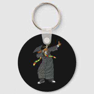 Dabbing Graduation Class Of 2024 Black History Mon Key Ring