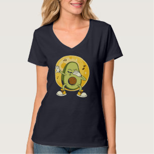 Dabbing Guacamoles Mexican Cuisine Fruits Salad Av T-Shirt