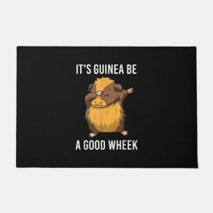 Dabbing Guinea Pig Its Guinea Be A Good Wheek Doormat