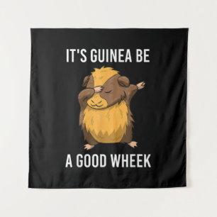 Dabbing Guinea Pig Its Guinea Be A Good Wheek Tapestry