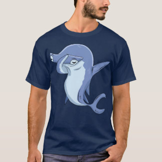 Dabbing Hammerhead Shark Clothes Shark Outfit Gift T-Shirt