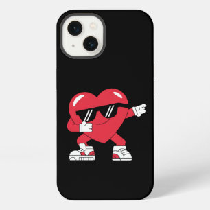 Dabbing Heart Funny Gifts Valentines Day iPhone 13 Case