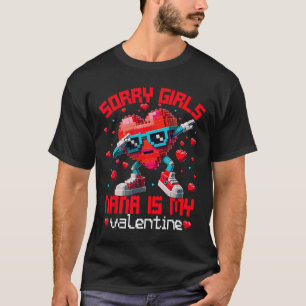 Dabbing Heart Sorry Girls Nana Valentine Building T-Shirt