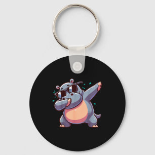 Dabbing Hip Key Ring