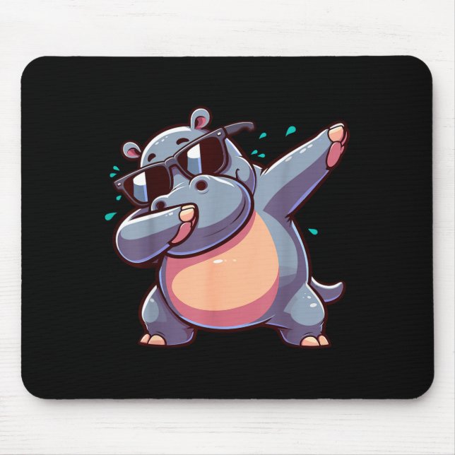 Dabbing Hip  Mouse Mat (Front)
