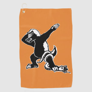 Dabbing Honey badger Golf Towel