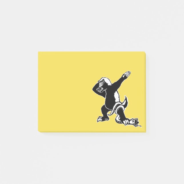 Dabbing Honey badger Post-it Notes (Front)