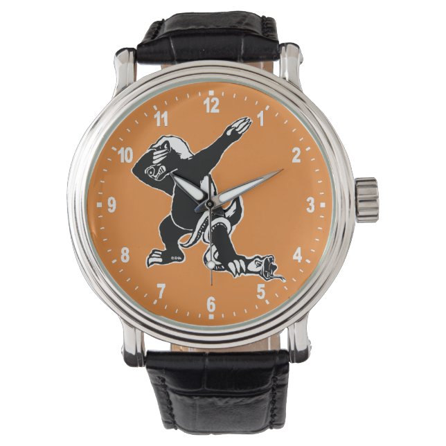 Dabbing Honey badger Watch (Front)