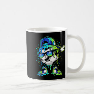 Dabbing Ice Cream Sprinkles Soccer Drip Boys Kids Coffee Mug