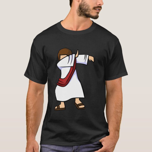 Dabbing Jesus Christian Dab Dance285png285 T-Shirt (Front)