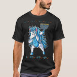 Dabbing Jewish Unicorn Kids Chanukah Hanukkah 1 T-Shirt<br><div class="desc">Dabbing Jewish Unicorn Kids Chanukah Hanukkah 1</div>