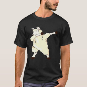 Dabbing llama Dab idea for men women kids cute P T-Shirt