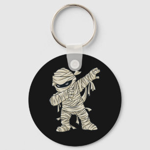 Dabbing Mummy Halloween Boys Girls Kids Fun Dab  Key Ring