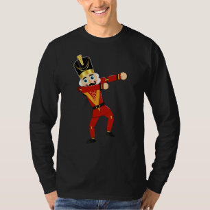 Dabbing Nutcracker Christmas Costume Kids Boys Gir T-Shirt