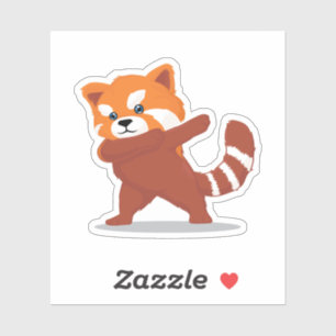 Dabbing Panda - Cute Kawaii Dabbing Red Panda Gift