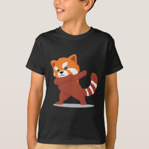 Dabbing Panda - Cute Kawaii Dabbing Red Panda Gift T-Shirt