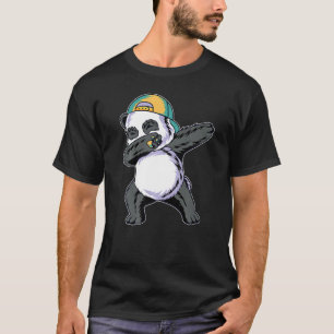 Dabbing Panda - Funny Cute Animal Giant Panda Bear T-Shirt