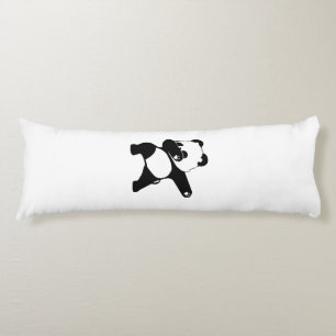 Dabbing Panda, Funny Panda dab dance Body Cushion