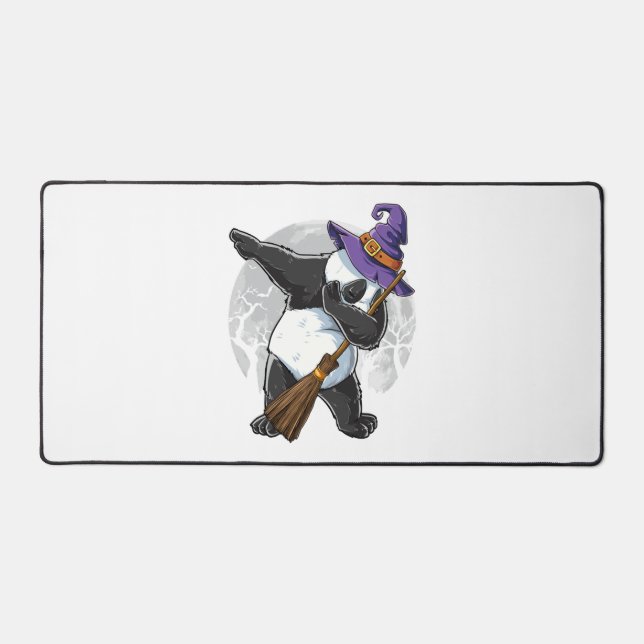 Dabbing Panda Halloween Shirts, Halloween 2021 Desk Mat (Front)