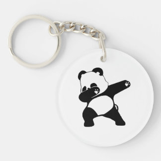 Dabbing Panda Key Ring