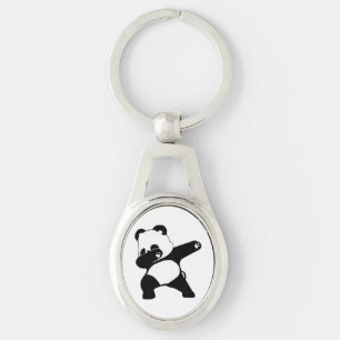 Dabbing Panda Key Ring
