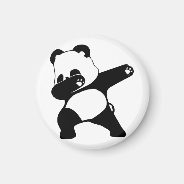 Dabbing Panda  Magnet (Front)