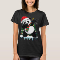 Dabbing Panda Santa Christmas Kids Boys Men Xmas B