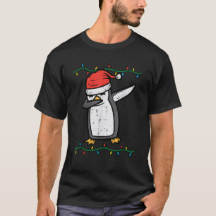 Dabbing Penguin Dab Xmas Christmas Boys Kids Youth T-Shirt