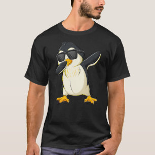 Dabbing Penguin For Kids Boys Girl Penguin Lover C T-Shirt