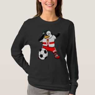 Dabbing Penguin Northern Ireland Soccer Fans Jerse T-Shirt
