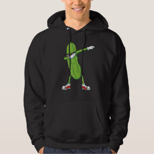 Dabbing Pickle Cute Dancing Cucumber Pickle Hoodie