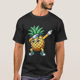 Dabbing Pineapple Cute Cartoon Fun Summer Hawaii F T-Shirt