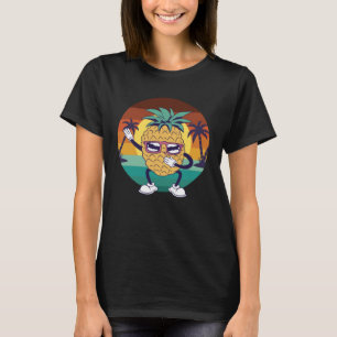 Dabbing Pineapple in Rainbow Colours for Men Women T-Shirt