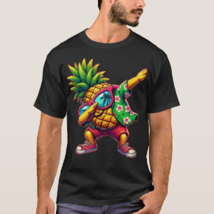 Dabbing Pineapple Sunglasses Beaches T-Shirt