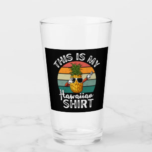 Dabbing Pineapple This Is My Hawaiian Drinking Glass