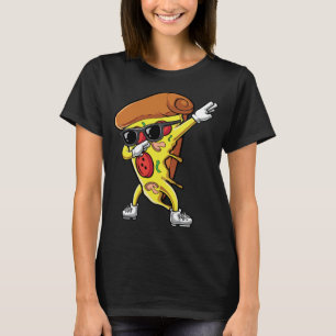 Dabbing Pizza Dab Italian Food Boys Mens Him Cute T-Shirt