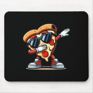 Dabbing Pizza Pizza Dancing Pizza Love Birthday Pa Mouse Mat