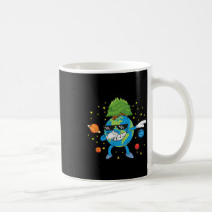 Dabbing Planet Earth Day Funny Environmental Natur Coffee Mug