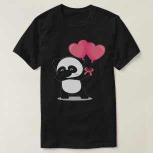 Dabbing Polar Bear Heart Valentines Day Gift T-Shirt