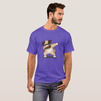 Dabbing Pug Funny Shirt