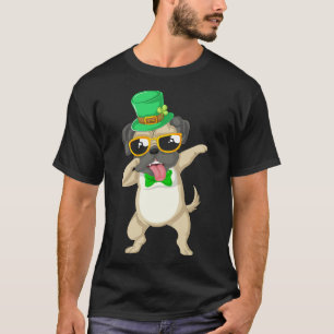 dabbing pug st patricks day 331 T-Shirt