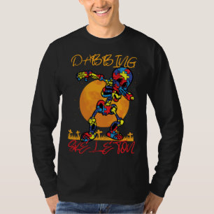 Dabbing Pumpkin Halloween Dab Kids Boys Men Women T-Shirt