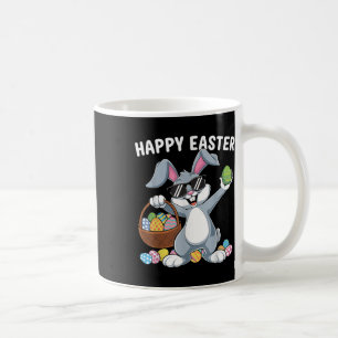 Dabbing Rabbit Happy Easter Day Eggs Dab Boys Bunn Coffee Mug